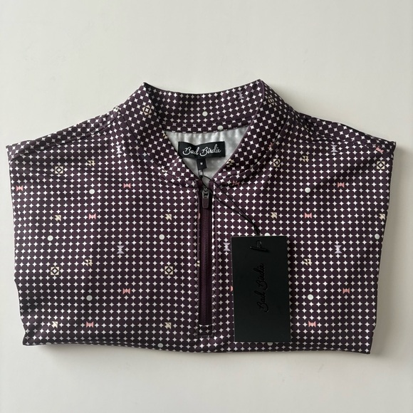 Women’s Bad Birdie Golf Blade UV Quarter Zip Pullover Medium NWT MSRP $88 - Picture 2 of 6